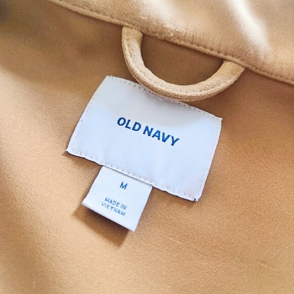 Women's Faux Suede Jacket (Medium) - Picture 6 of 9